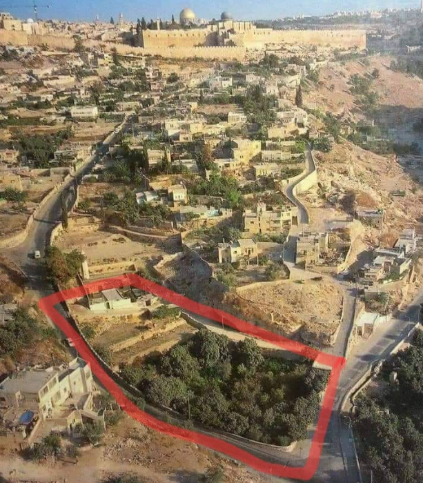 مستوطنون يستولون على أرض الحمرا في سلوان